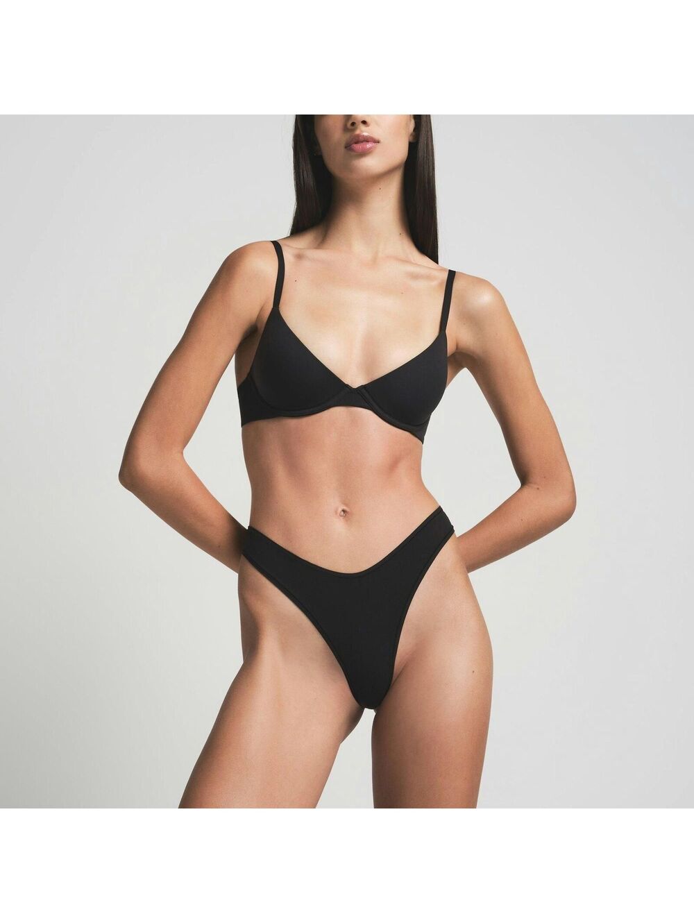 UPDATE SIZE ! SKIMS NWT Fits Everybody Scoop Plunge Bra - Size 46D - Picture 2 of 3